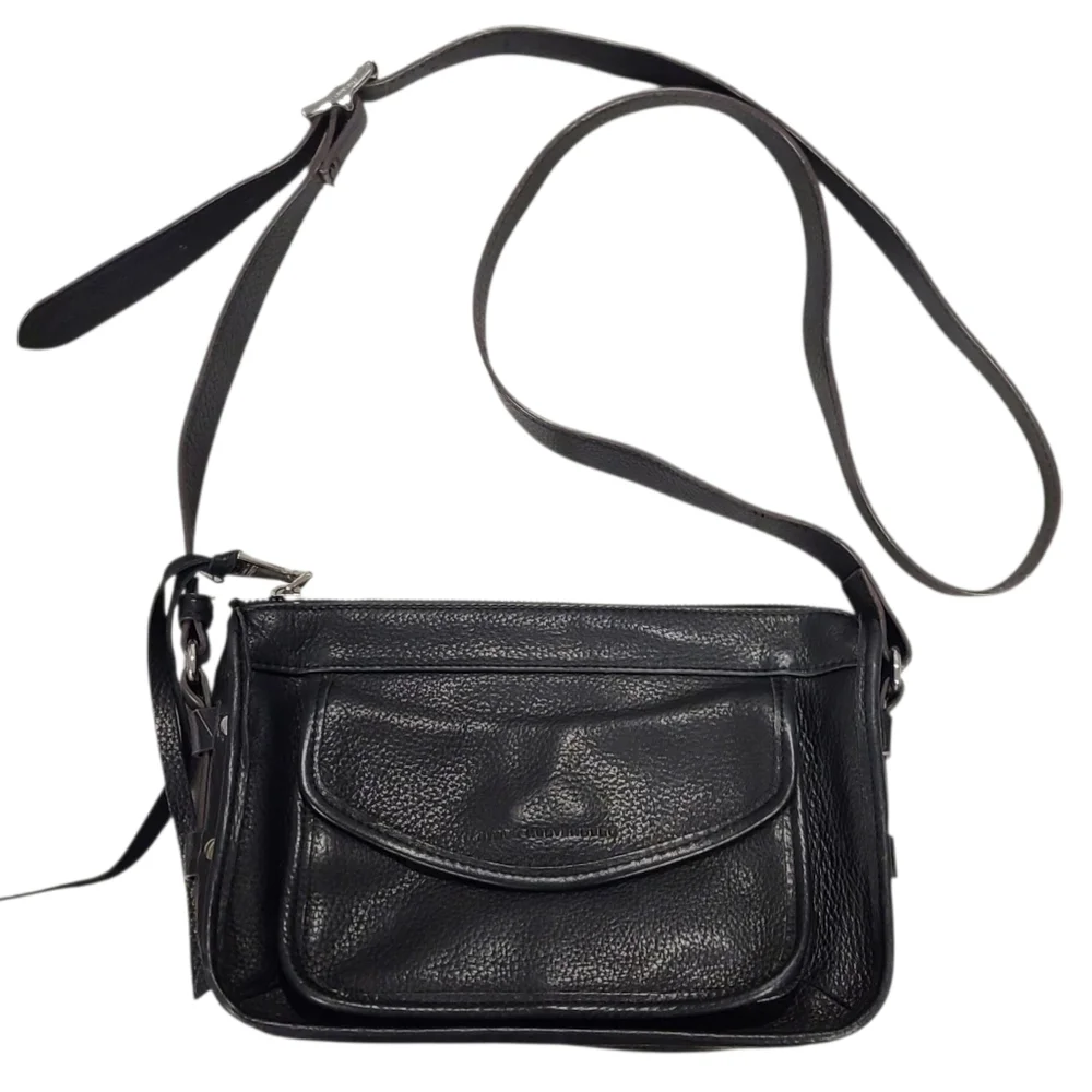 Aimee Kestenberg Muse Cargo Black Leather Crossbody - Picture 2 of 13